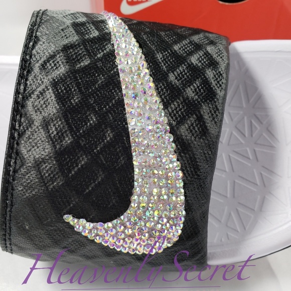 Custom Blinged Black Benassi Solarsoft - Picture 4 of 5